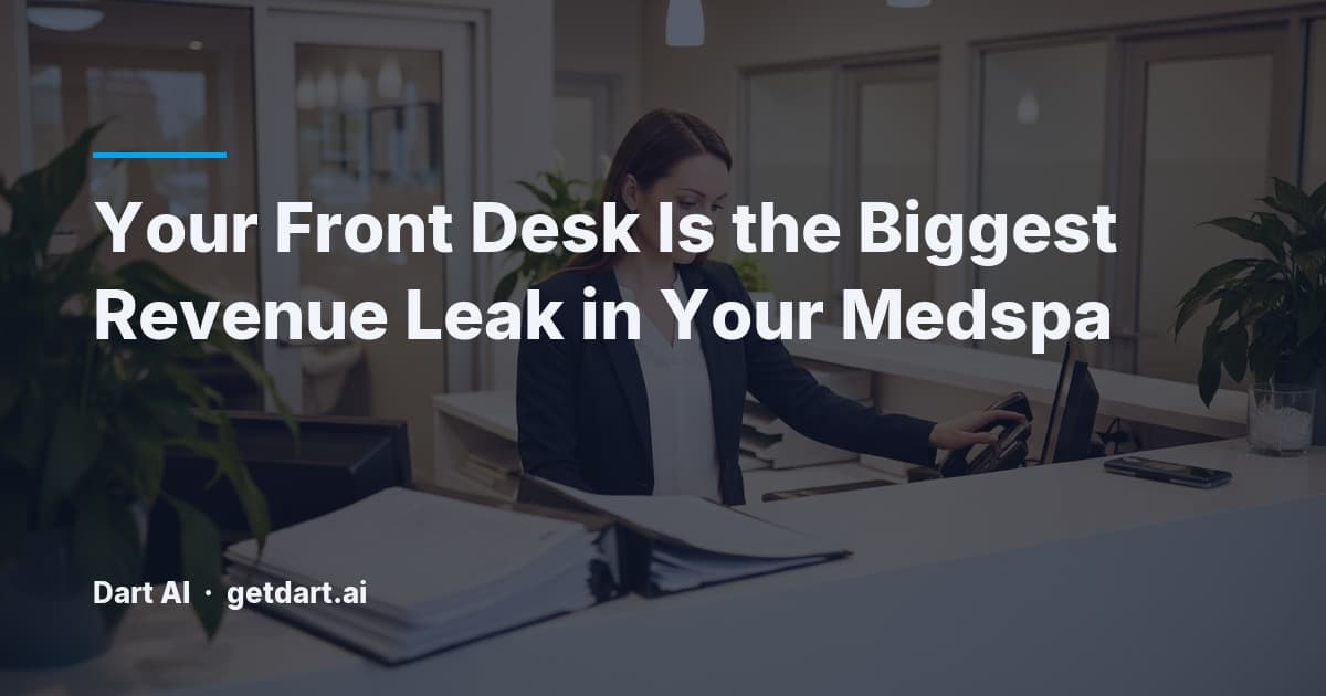 41% of New Medspa Patient Calls Go Unanswered. Here's What That's Costing You.